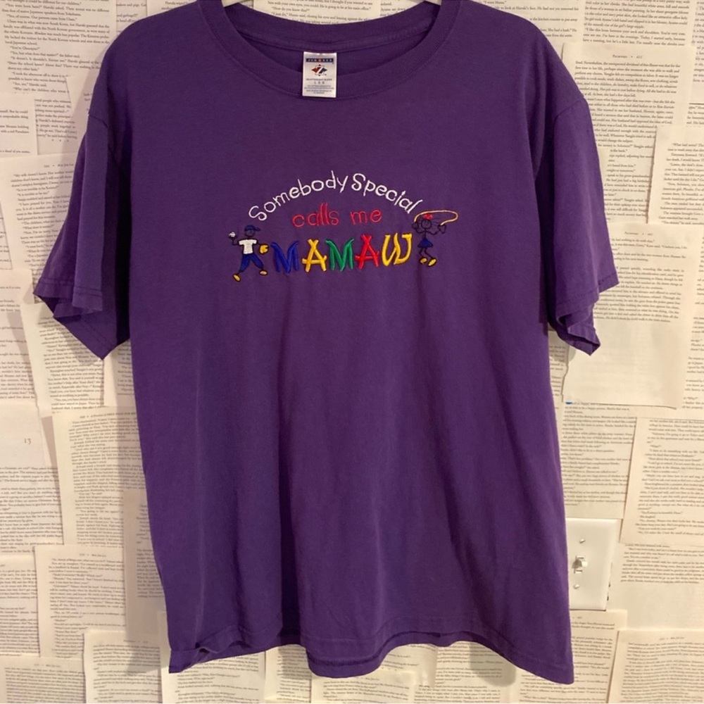 Jerzees L mamaw shirt